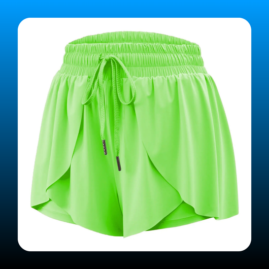 2 in 1 Flowy Running Shorts for Women