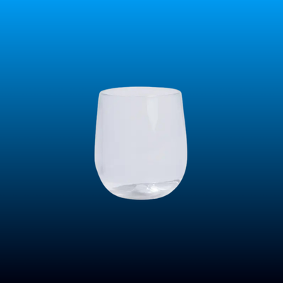 Crystal Clear Silicone Wine Glass