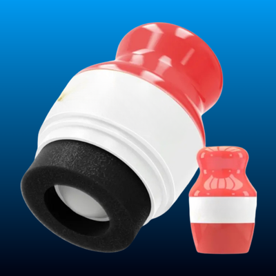 Refillable Roll-on Sponge for Sunscreens & Lotions
