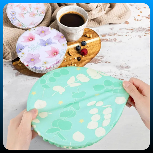 5 Pieces 5 Size Reusable Bowl Covers
