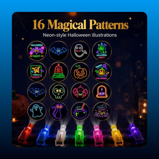 Halloween LED Finger Lights (36 Pack)