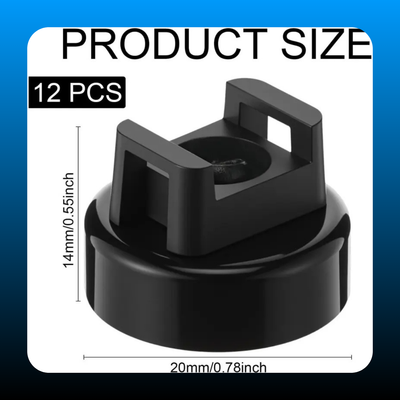 Heavy-Duty Magnetic Cable Tie Mounts