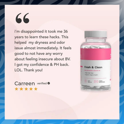 Boric Acid Balancing Vaginal Suppository