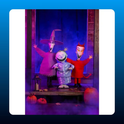 Animatronic Trick or Treat Trio Prop