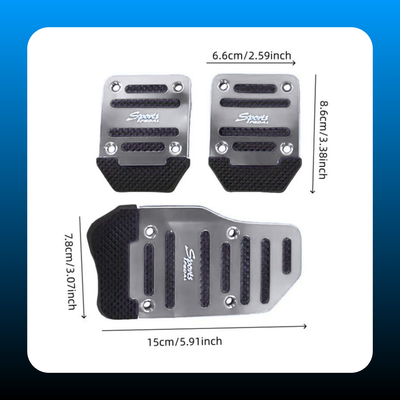 Aluminum Alloy Anti-Slip Car Pedals Set