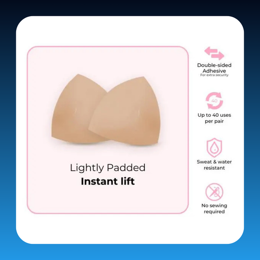 Invisible Adhesive Lift Pads Bra for Added Volume