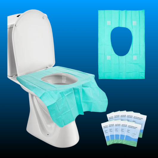 10 Packs Tear-Free Disposable Toilet Seat Covers