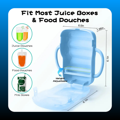 Anti-Squeeze Leak Proof Plastic Baby Pouch Holder