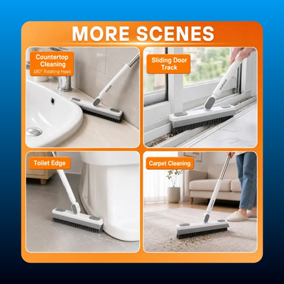 360-Degree Rotating Gap Cleaning Brush
