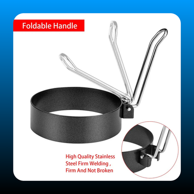 6 Pack Non-Stick Egg Rings Set