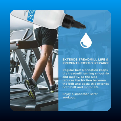 Silicone Treadmill Lubricant for Belt Maintenance (2 Pack)