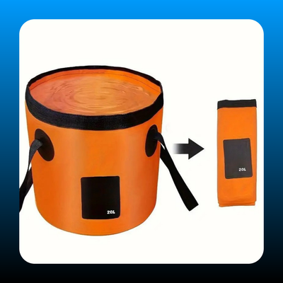 20L Portable Folding Water Storage Bucket