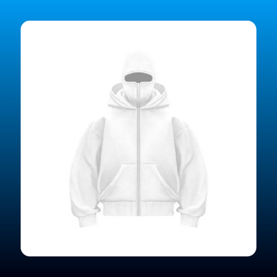 Zip Up Balaclava Hoodie