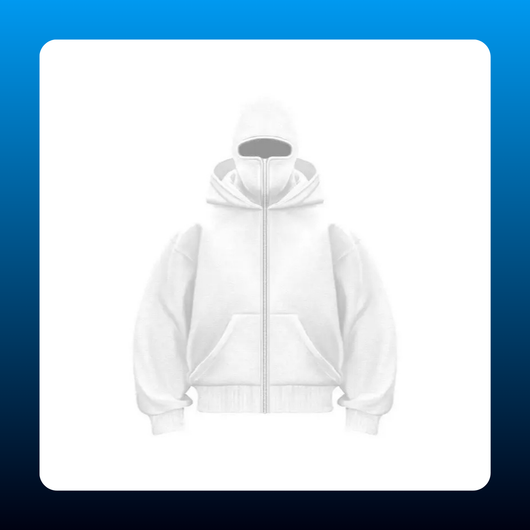 Zip Up Balaclava Hoodie