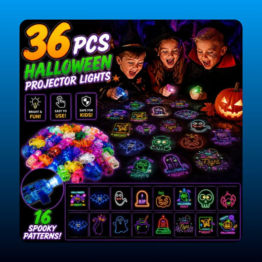 Halloween LED Finger Lights (36 Pack)