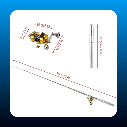 Portable Mini Telescopic Fishing Rod