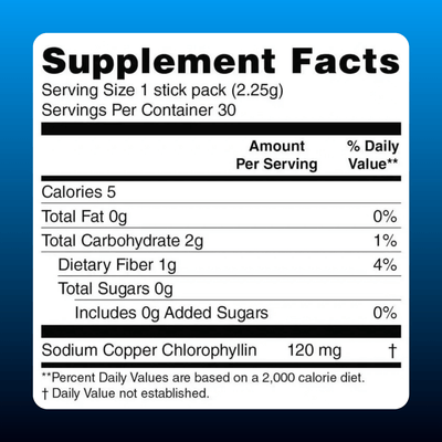Chlorophyll Stick Packs