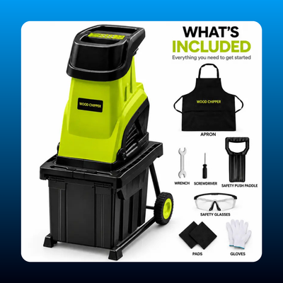 Electric Wood Chipper and Shredder