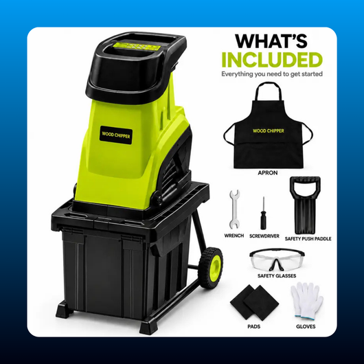 Electric Wood Chipper and Shredder