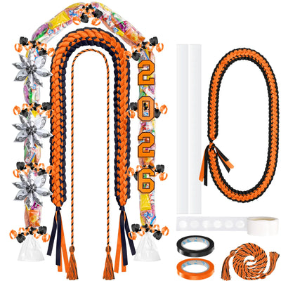 2026 Colorful Graduation Leis with Candy