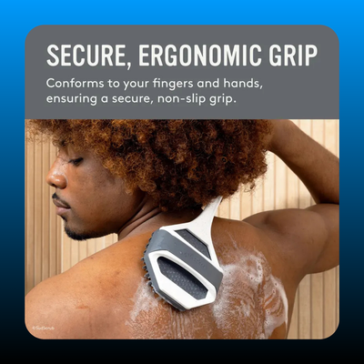 Back Scrubber Attachment For Silicone Body Scrubber