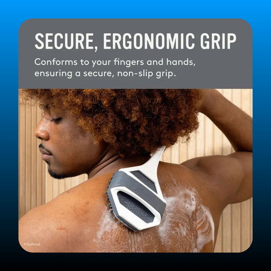 Back Scrubber Attachment For Silicone Body Scrubber
