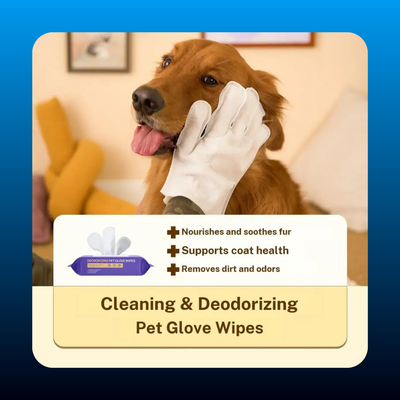 Hypoallergenic Pet Grooming & Deodorizing Wipes