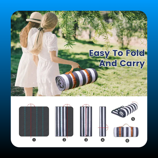 Waterproof and Foldable Beach Blanket