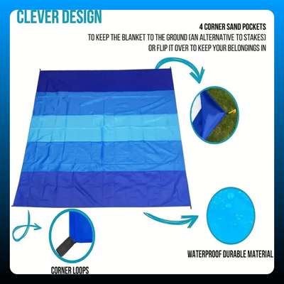 Sandproof Waterproof Beach Blanket