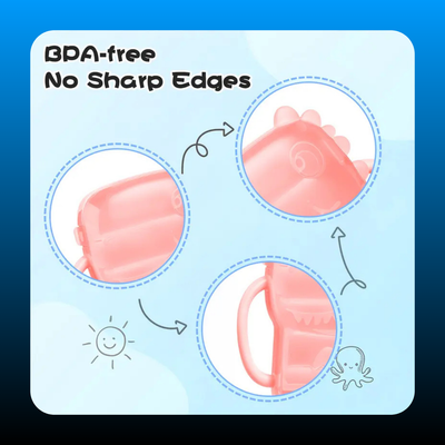 Anti-Squeeze Leak Proof Plastic Baby Pouch Holder