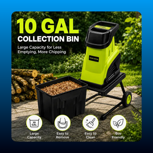 Electric Wood Chipper and Shredder