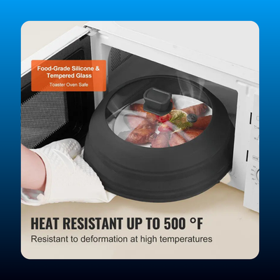 Microwave Splatter Cover with Steam Vent