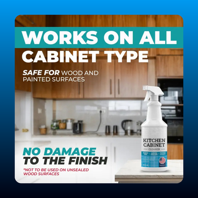 Kitchen Cabinet Cleaner and Degreaser