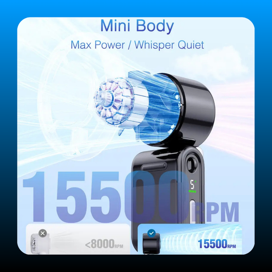 Portable Handheld Mini Turbo Fan