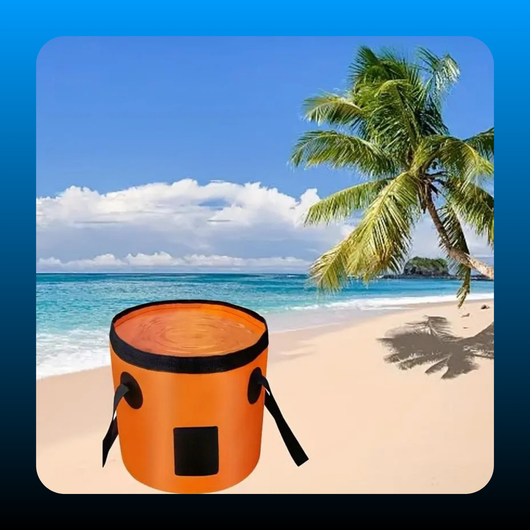 20L Portable Folding Water Storage Bucket