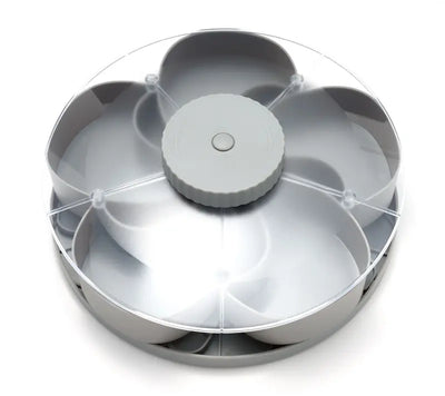 Divided Spin and Snack Serving Tray
