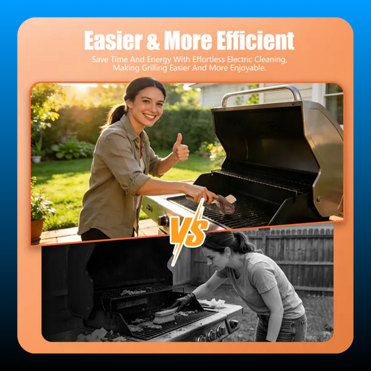 Electric BBQ Grill Cleaning Brush