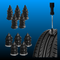 80PCS Tire Plug Kit with Screwdriver