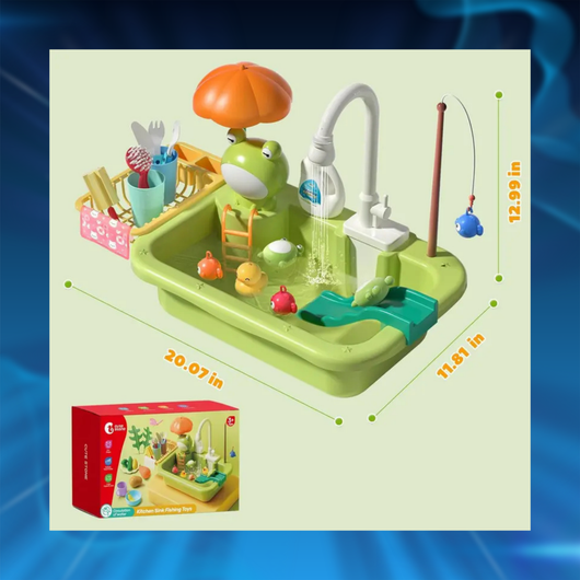 Play Sink with Running Water