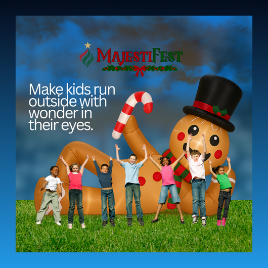 MajestiFest - GingerBread Man Inflatable