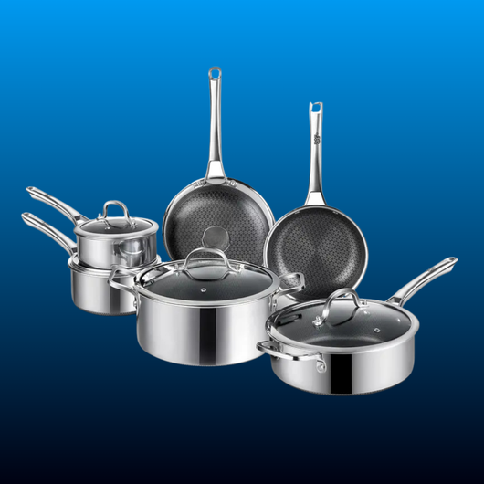 Hybrid Nonstick Cookware Set (10 Piece)