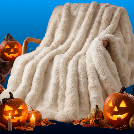 Anti Shed Faux Fur Throw