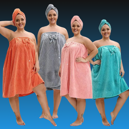 Plus Size Bath Skirt Set
