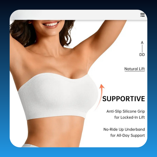 Stay Put Wireless Bra