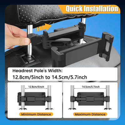Car Headrest Phone and Tablet Holder