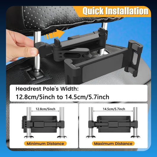 Car Headrest Phone and Tablet Holder