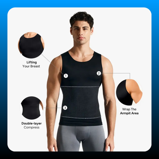 Men’s Silky Soft Compression Tank Top