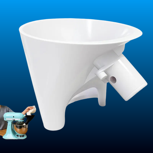 Flour Funnel for Kitchen Mixer