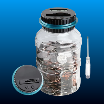 Digital Coin Counting Bank with LCD Counter