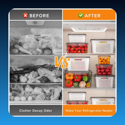 Fridge Organizers and Storage (5 Pack)